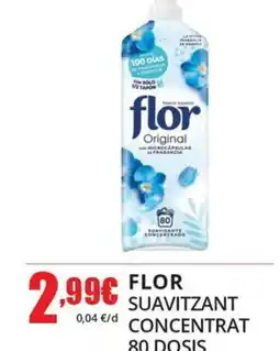 Perfumeries Facial FLOR Suavizant concentrat 80 dosis oferta