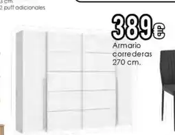 Atrapamuebles Armario correderas oferta