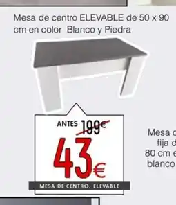 Atrapamuebles Mesa de centro oferta