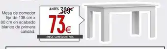 Atrapamuebles Mesa de comedor fija oferta
