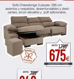 Atrapamuebles Sofá Chaiselonge 3 plazas oferta