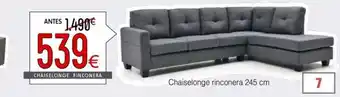 Atrapamuebles Chaiselonge rinconera oferta