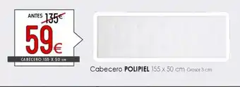 Atrapamuebles Cabecero oferta