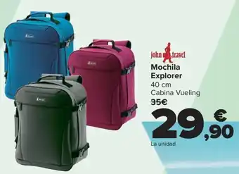 Carrefour Mochila Explorer oferta