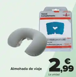 Carrefour Almohada de viaje oferta