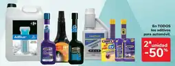 Carrefour En todos los aditivos para automóvil. oferta