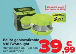 Carrefour Baliza geolocalizable v16 iwottolight oferta