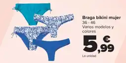 Carrefour Braga bikini mujer 36-46 oferta