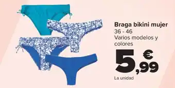 Carrefour Braga bikini mujer 36-46 oferta