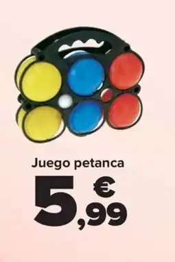 Carrefour Juego petanca oferta