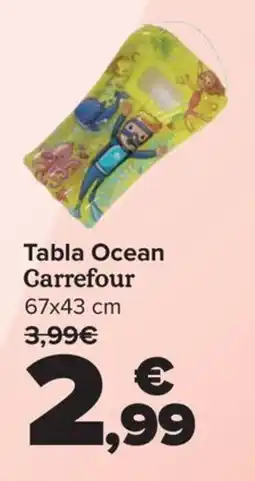 Carrefour Tabla Ocean Carrefour 67x43 cm oferta