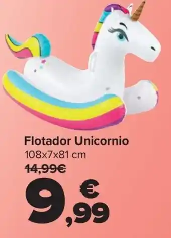 Carrefour Flotador Unicornio 108x7x81 cm oferta