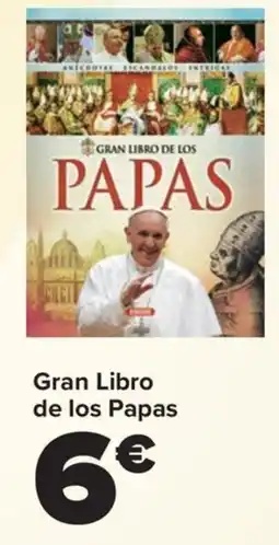 Carrefour Gran Libro de los Papas oferta