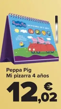 Carrefour Peppa Pig Mi pizarra 4 años oferta