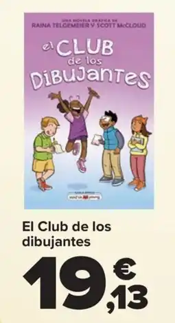 Carrefour El Club de los dibujantes oferta