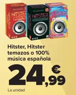 Carrefour HITSTER temazos o 100% música española oferta