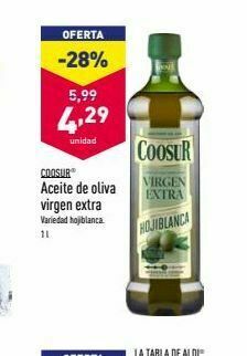 ALDI Aceite de oliva virgen oferta