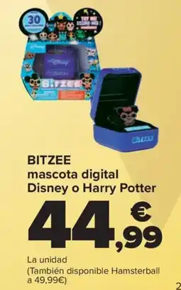 Carrefour BITZEE mascota digital Disney o Harry Potter oferta