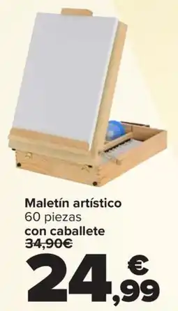 Carrefour Maletín artístico oferta