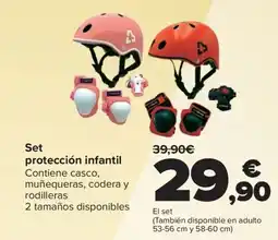 Carrefour Set protección infantil oferta