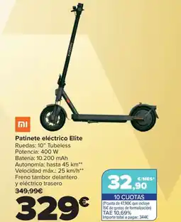 Carrefour Patinete eléctrico Elite oferta