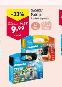 ALDI Maletín playmobil oferta