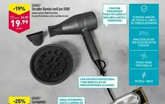 ALDI Cecotec -19% secador bamba lonicare 5500 bambaloni care 5500 powerstyle. foto 24,90 funcion perfectcolour evita la perdida d oferta
