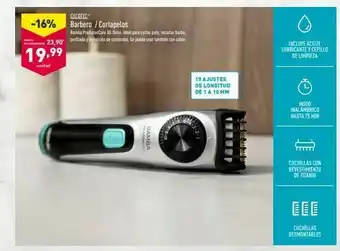 ALDI Cecotec -16% barbero / cortapelos bambe precisioncare all drive. ideal para cortar pela, recortar barba, ...: 23.90* perlado oferta