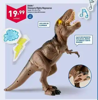 ALDI Dinosaurios funciona oferta