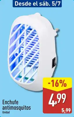 ALDI Enchufe antimosquitos oferta