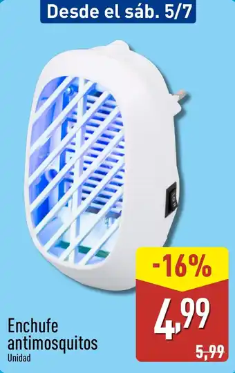 ALDI Enchufe antimosquitos oferta