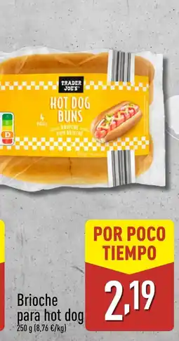 ALDI TRADER JOE'S Brioche para hot dog oferta