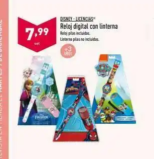 ALDI Relojes disney oferta