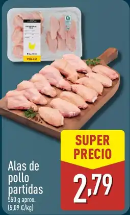 ALDI Alas de pollo partidas oferta
