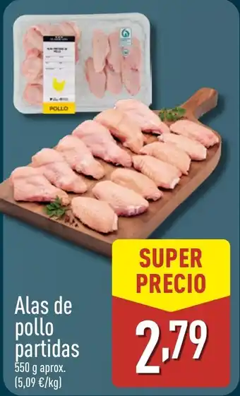 ALDI Alas de pollo partidas oferta