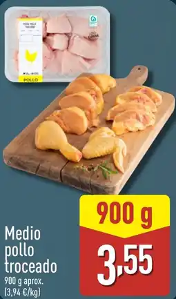 ALDI Medio pollo troceado oferta