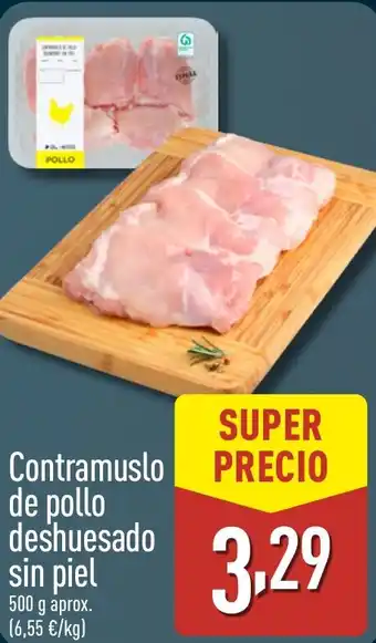 ALDI Contramuslo de pollo deshuesado sin piel oferta