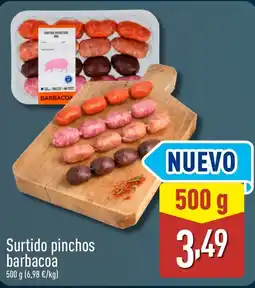 ALDI Surtido pinchos barbacoa oferta