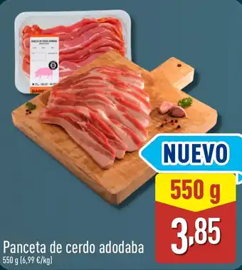 ALDI Panceta de cerdo adodaba oferta