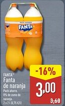 ALDI FANTA Fanta de naranja oferta