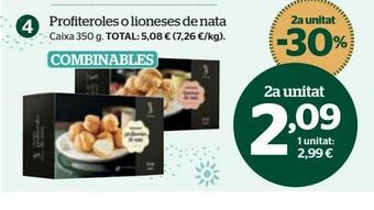 La Sirena Profiteroles oferta