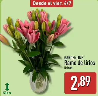 ALDI GARDENLINE Ramo de lirios oferta