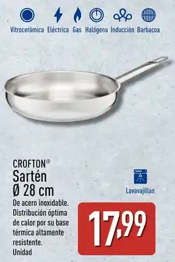 ALDI CROFTON Sartén 028 cm oferta
