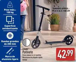 ALDI CRANE Patinete oferta