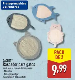ALDI CACHET Rascador para gatos oferta