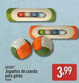ALDI CACHET Juguetes de cuerda para gatos oferta