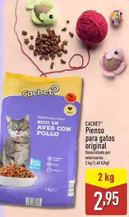 ALDI CACHET Pienso para gatos original oferta