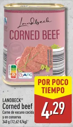 ALDI LANDBECK Corned beef oferta