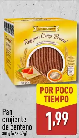 ALDI Pan crujiente de centeno oferta