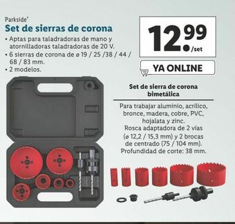 Lidl Sierra parkside oferta